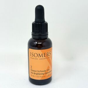 Isomers Skincare Vitamin C & Ferulic 15% Serum Skin Brightening New 1.06 OZ $60